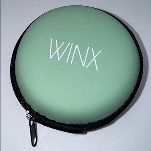 Winx Earbud AirPod Tech Zipper Organizer Round Case Pouch